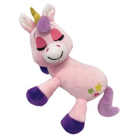 Happy Nappers Lullabrites Moon Pet - Unicorn - Pink-Purple - Light & Sounds Plush, Sleeping Animal, Plays Lullabies, Color Changing, Day-Night, Kids