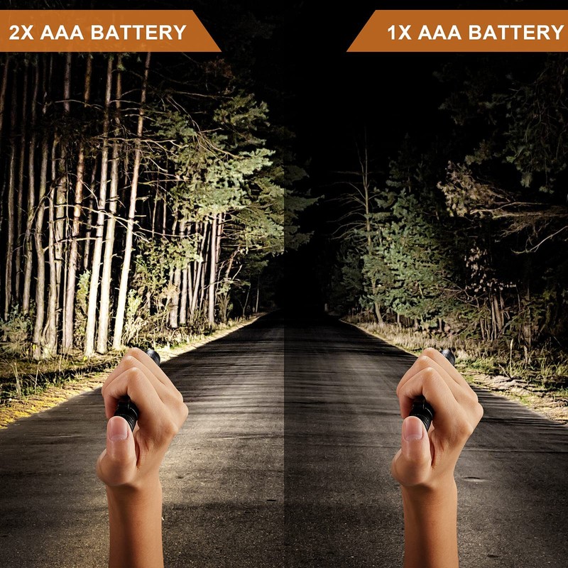 LED Pocket Pen Light Flashlight Small Mini Handheld Penlight with