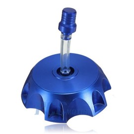 5Z 50MM BLUE BILLET ALUM GAS CAP FOR SSR70 SDG110 DIRT BIKE