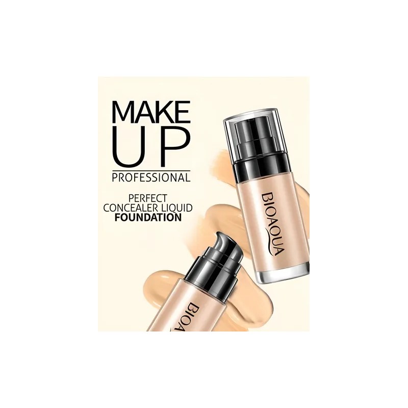 Makeup Profesional Base Líquida Correctora Spf Bioaqua 30ml