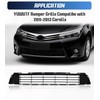 YUWUTF Front Bumper Grille Compatible with 2011-2013 Toyota Corolla Direct