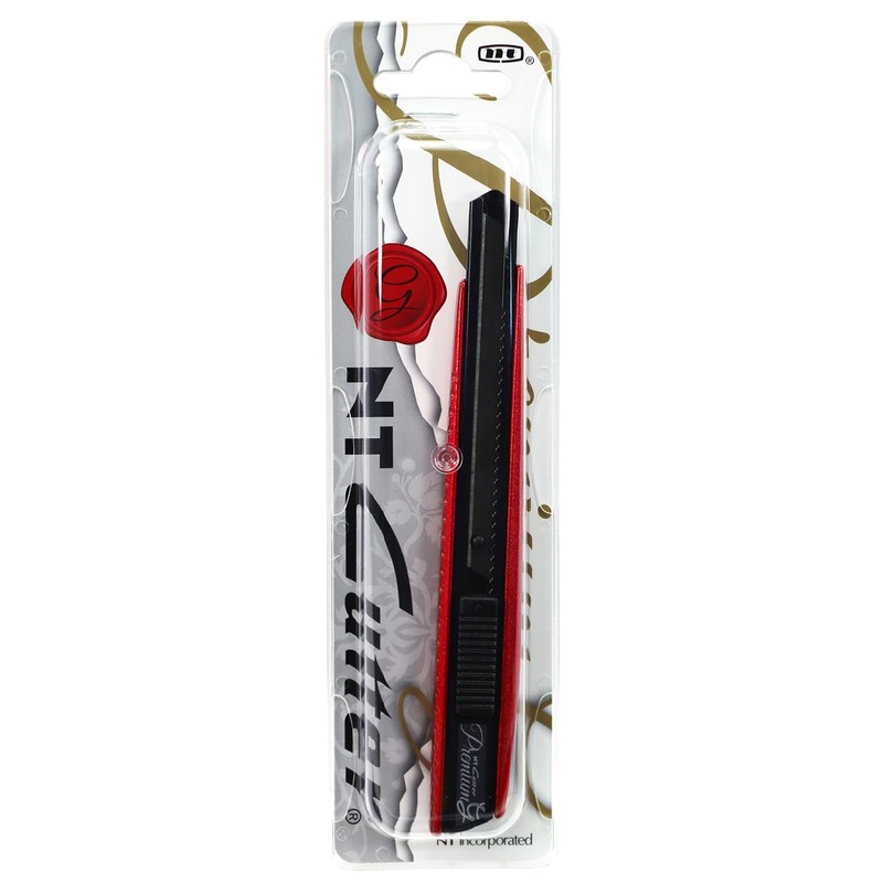 NT Cutter PMGA EV01 Aluminium Red Black Casing Red Coated