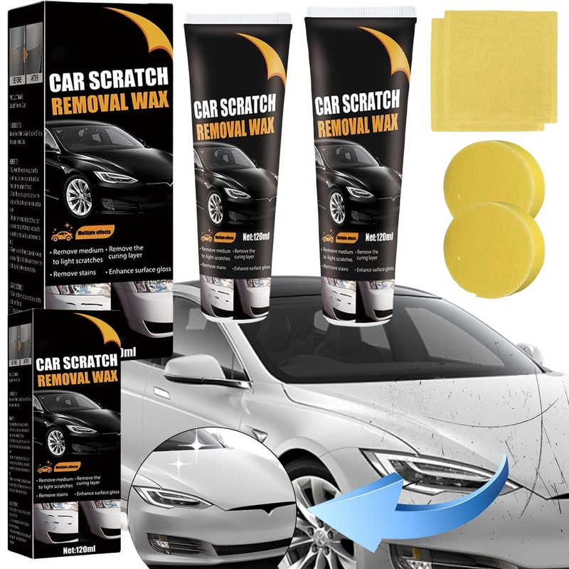 【2Packs】 Scratch Remover for Vehicles Car Scratch Remover Paste New