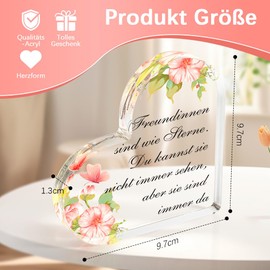 Gift for Best Friend Gift Girlfriend Birthday Girlfriends Gift Bff Best Friends Gifts Acrylic Table Decoration Paperweight Birthday Gift Best Friend Friendship Gifts