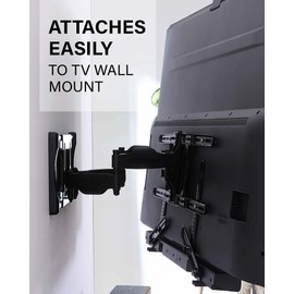 SANUS Universal Soundbar TV Mount Kit for Mounting Soundbars Under TV - Fits Most Sound Bars Up to 15 Lbs - Easy Install & Full Motion Capability - SOA-SBM2
