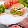 500-Pack Burger Paper Sheets – 11cm Round Patty Paper –