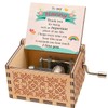 Luteney Nanny Gifts from Grandchildren,Wooden Music box Gifts for Nana,Nan