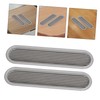 Gatuida 4Pcs Plastic Air Vent Grille Cover for Wardrobe and