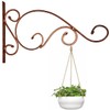 Purpledip Iron Wall Hook: Gold Finish Bracket Angle for Hanging