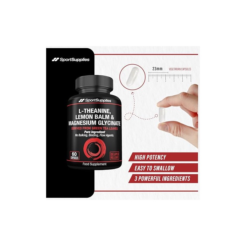 L-Theanine Green Tea Extract with Added Lemon Balm Extract and