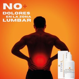 Deyun L | Suplemento Natural | Espalda Baja | Omega 3, Té Verde y Aceite de Oliva | Mejora la Movilidad | 45 ml | Rinde 30 Días | Exclusiva Tecnologia