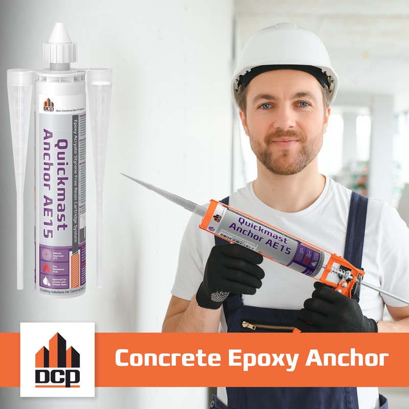 DCP Quickmast AE15 Concrete Epoxy for Rebar and Rods –