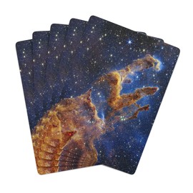 Brian Bula Pillars of Creation NASA Playing Cards Unique Space Image from The Eagle Nebula Poker Cards