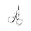QWQJ Stainless Steel Folding Scissors - Compact, Portable & Functional