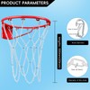 Chain Basketball Net Heavy Duty Replacement,Carbon Steel Basketball net, Anti-Rust