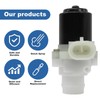2 Pack Truck Windshield Wiper Washer Fluid Pump with Rubber