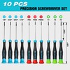 DURATECH Precision Screwdriver Set, 10 PCS Magnetic Small Screwdriver Set