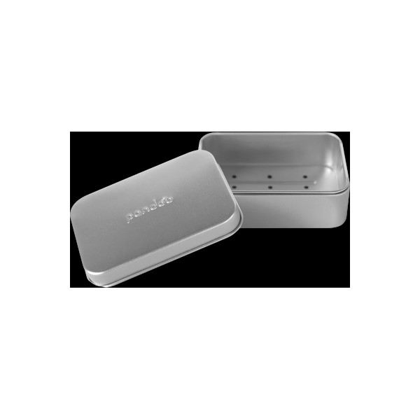 pandoo Aluminium Soap Tin , 1 Pc