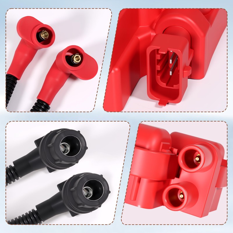 Ignition Coil Replace 2876049 4010425 and Spark Plug Wire Cap