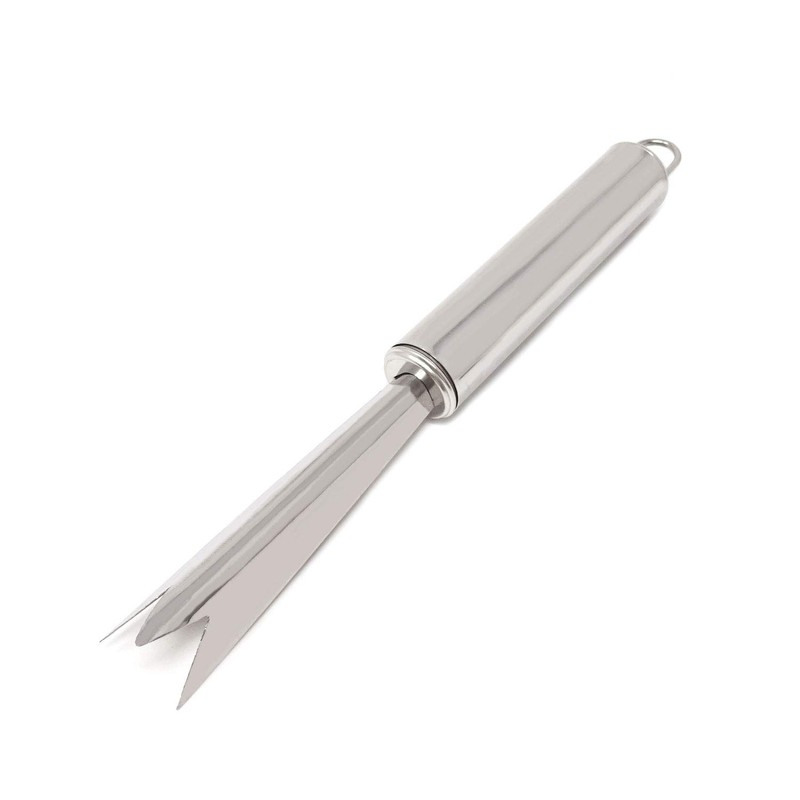 Honbay 2PCS Stainless Steel V Shape Pineapple Eye Peeler Remover