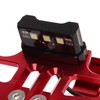 Motorcycle License Plate Mount Adjustable License Plate Holder with Taillight