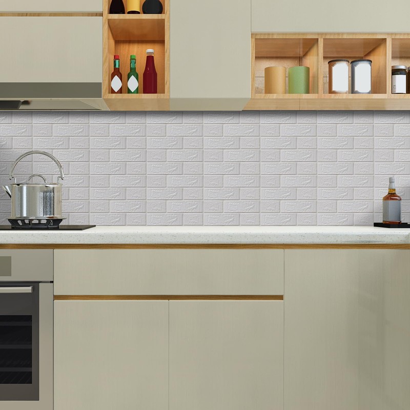 30PCS 3D Wall Panels Peel and Stick Foam, Self-Adhesive Decorative