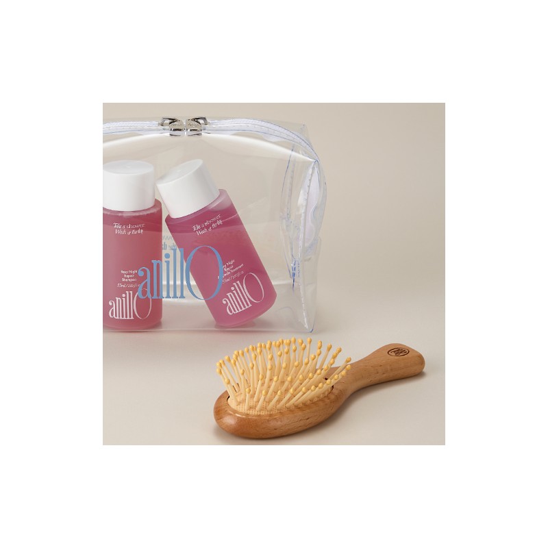 anillo [anillo]Rosy Night Repair Hair & Brush Set