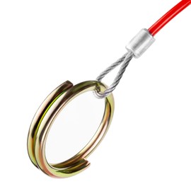 BITS4REASONS NEW MODEL MAYPOLE MP501B BREAKAWAY CABLE PVC RED 1M x 3MM SAFETY TRAILER CARAVAN CABLE