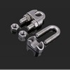 Copeflap Wire Clips, 20 Pieces Wire Fasteners, Cable Fasteners, Stainless