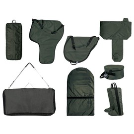 Dura-Tech Limited Edition Extreme Horsemen Collection | Water-Repellent Tack & Apparel Bags | Perfect for Equestrians & Horse Lovers | Garment Bag | Color Gray