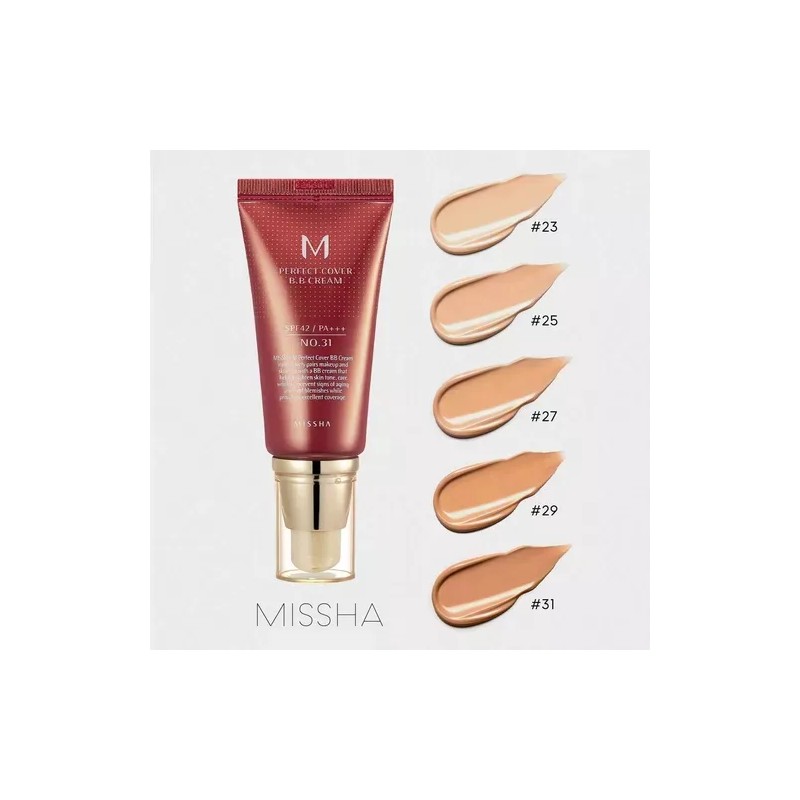 Missha M Perfect Cover Bb Cream Spf 42 Pa+++