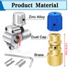 A/C Retrofit Valve Kit-Refrigerant Retrofit Valve Set, with R12 to