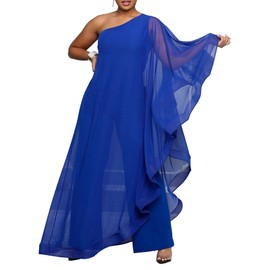 PORRCEY - Mameluco para mujer, sexy, elegante, para fiesta, club, casual, para fiesta, A5 azul., M