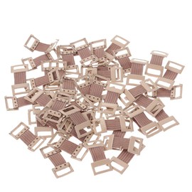 HEALIFTY Pack of 50 Bandage Aluminium Buckle Elastic Bandage Clips Stretch Metal Clips for Various Types of Bandages