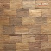 Wall!Supply UltraWood Teak Big Square Panels - Upcycled Teak Wood