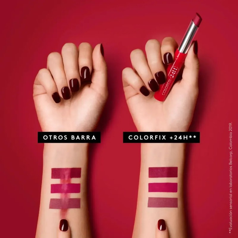 Esika - Lipstick / Labial Colorfix En Barra 24 H