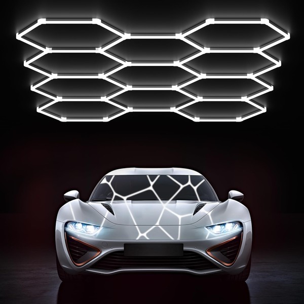 HYPERLITE Gen 2 Hexagon LED Lights: 322W 32200LM 11 Grids