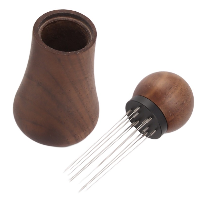 Coffee Stirring Tamper 10 Needles Stainless Steel Coffee Hand Distribution