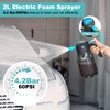 SYLSTAR Electric Foam Sprayer, 2L Foam Gun Car Wash