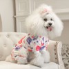 CuteBone Small Dog Pajamas Shirt Stretchy Summer Puppy Pjs Soft