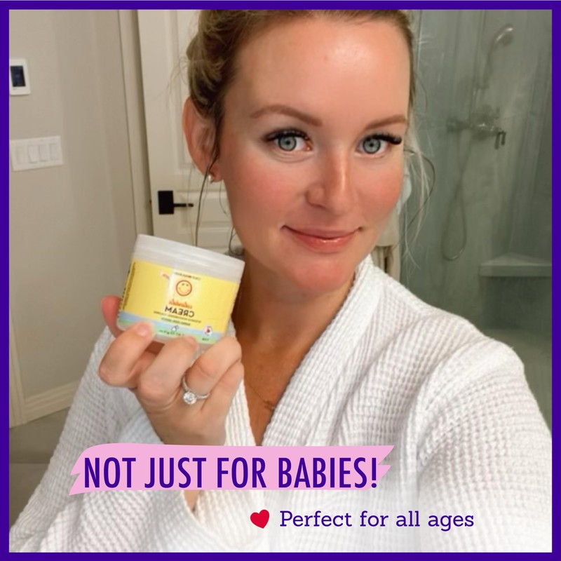 California Baby Calendula Cream | 100% Plant-Based Moisturizer | Lavender