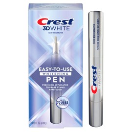 Crest 3DWhite Teeth Whitening Pen – Easy to Use, Erases Surface Stains – Up to 75 Uses per Pen – Convenient, On-The-Go Teeth Whitening Solution