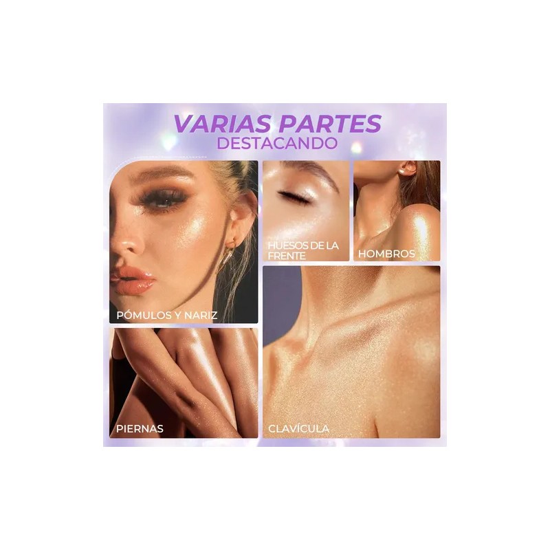 Minimeli Iluminador En Barra Para Rostro Y Cuerpo Natural 8g