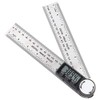 Digital Protractor 10-390 mm Digital Protractor 360° Angle Measuring with