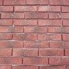 20 Pcs Red Thin Wall Brick Veneers, 2.4" x 7.9"