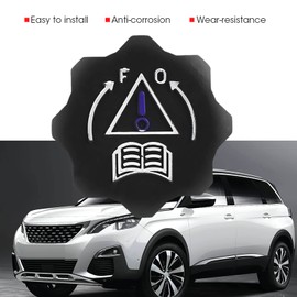 EBTOOLS Car Radiator Coolant Expansion Tank Cover for Peugeot 106 II 107 108 206 207 208 207 Coolant Cover Water for Peugeot 206 Expansion Tank for Citroen Saxo CC C 2006 One Radiator