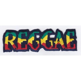 Unbranded RASTA  REGGAE Embroidered Patches 1.5" x 5" iron-on
