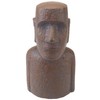 VFM - Easter Island Bronze Bust Head 12" Zen Garden
