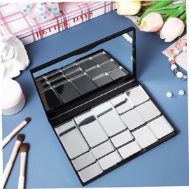 Gatuida Magnetic Eyeshadow Palette Empty Makeup Tray for Professionals 12-Pan Capacity for Travel and Makeup Artists Compatible Magnetic Pressed Powders