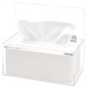 Wipes Holder, Wipes Container Refillable, Acrylic Dispenser Box for Disposable